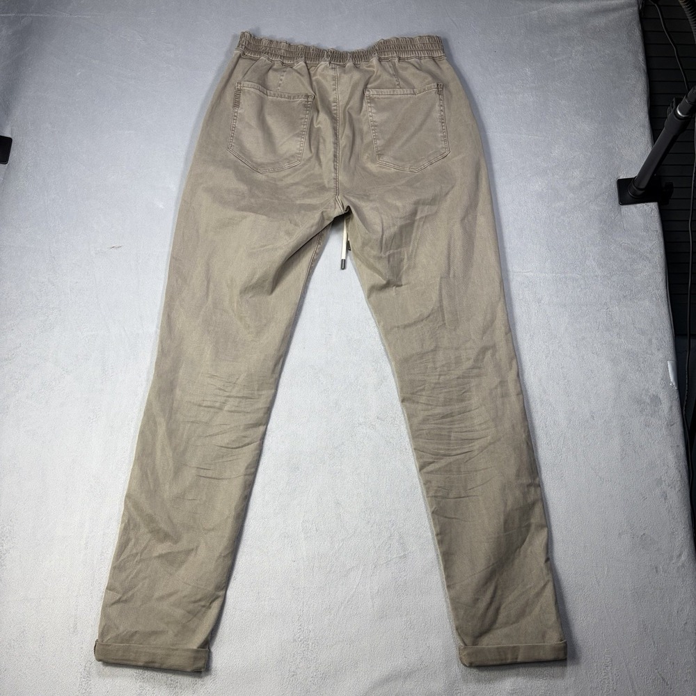 Paige Christy Pant Women's Size 34 Brown Drawstring Elastic Cuffed - Picture 3 of 12